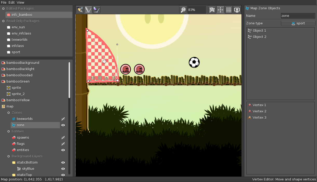 Screenshot of TeeUniverse Editor
